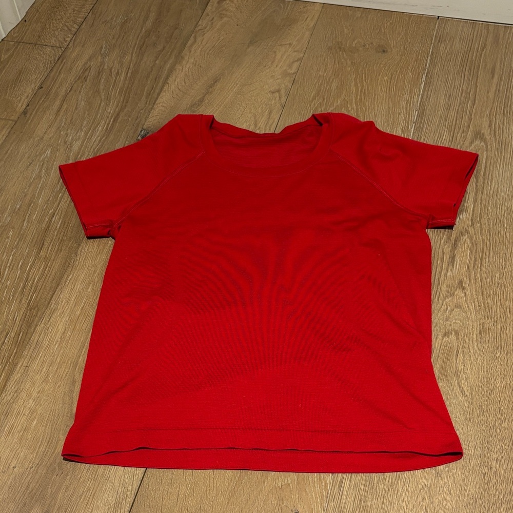 lululemon athletica Red Women's Top